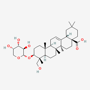 Chemical structure of Cauloside A
