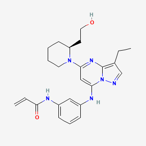 Chemical structure of CDK12-IN-E9