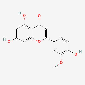 Chemical structure of Chrysoeriol