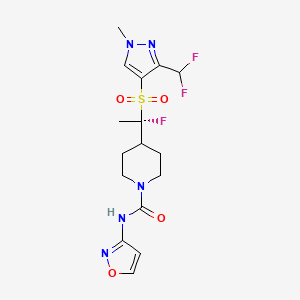 Chemical structure of Danicamtiv