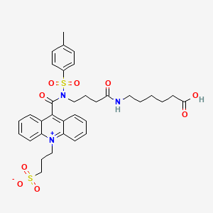 Chemical structure of DBCO-PEG3-SS-NHS ester