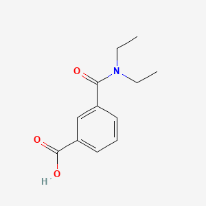 Chemical structure of DCBA