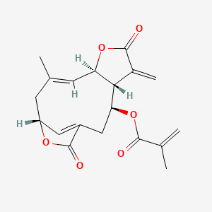 Chemical structure of Deoxyelephantopin