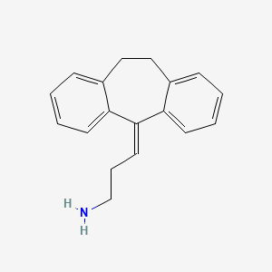 Chemical structure of Desmethylnortriptyline