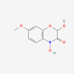Chemical structure of DIMBOA