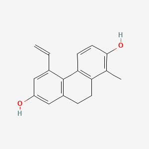 Chemical structure of Effusol