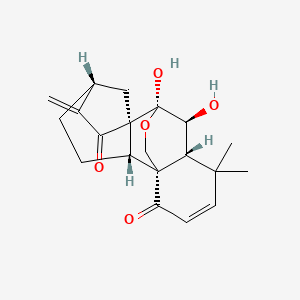 Chemical structure of Eriocalyxin B
