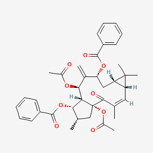 Chemical structure of Euphorbia Factor L2