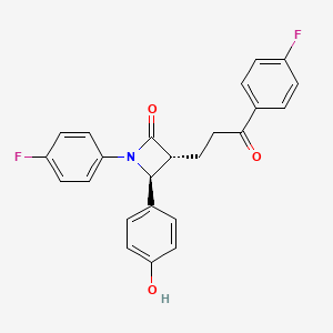 Chemical structure of Ezetimibe ketone