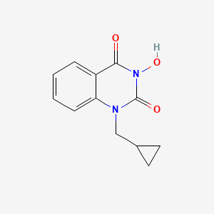 Chemical structure of FEN1-IN-4