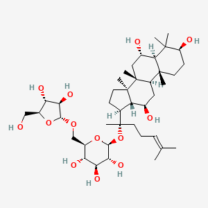 Chemical structure of Ginsenoside F5
