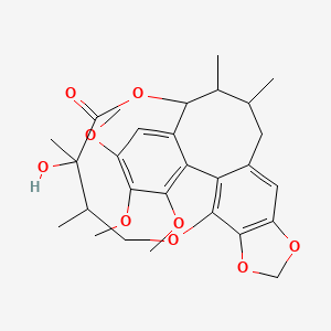 Chemical structure of Gomisin E