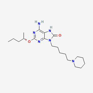 Chemical structure of GSK2245035
