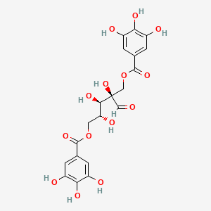 Chemical structure of Hamamelitannin