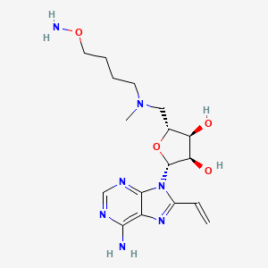 Chemical structure of Hynic-PEG3-N3