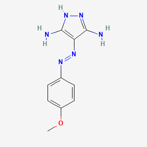 Chemical structure of ILK-IN-3