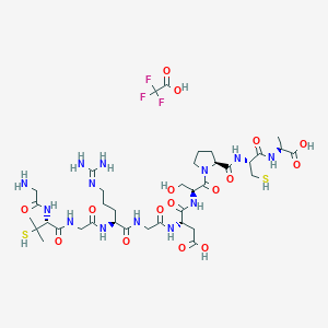 Chemical structure of iRGD peptide 1 TFA