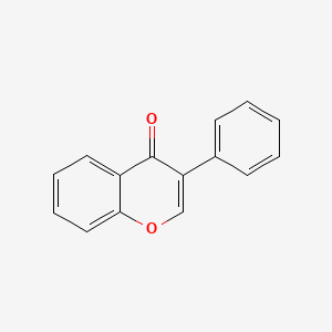 Chemical structure of Isoflavone