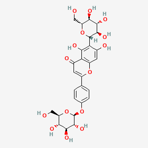 Chemical structure of Isosaponarin
