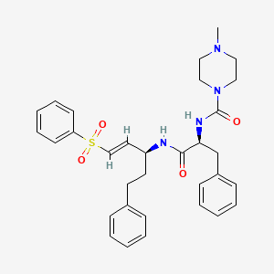Chemical structure of K777