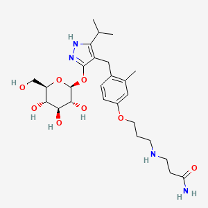Chemical structure of KGA-2727