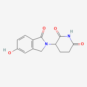 Chemical structure of Lenalidomide-OH