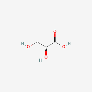 Chemical structure of L-Glyceric acid