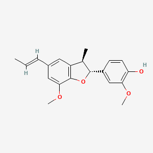 Chemical structure of Licarin A