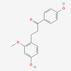 Chemical structure of Loureirin C