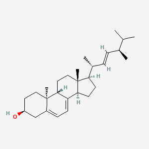 Chemical structure of Lumisterol
