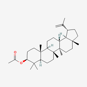 Chemical structure of Lupeol acetate
