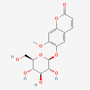 Chemical structure of Magnolioside