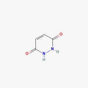 Chemical structure of Maleic hydrazide
