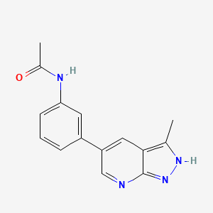 Chemical structure of MRT00033659