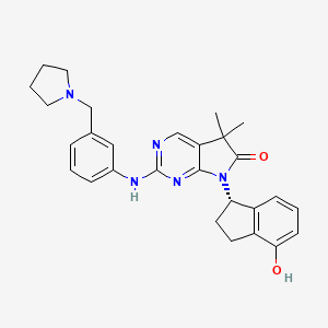 Chemical structure of MRT199665