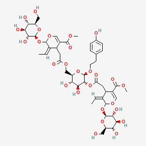 Chemical structure of Oleonuezhenide