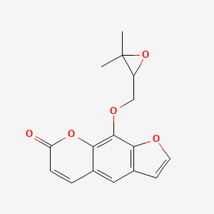 Chemical structure of Oxyimperatorin