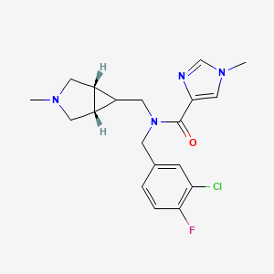 Chemical structure of PF-03463275