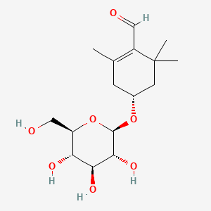 Chemical structure of Picrocrocin