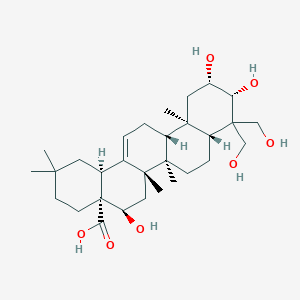 Chemical structure of Platicodigenin