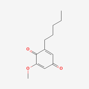 Chemical structure of Primin