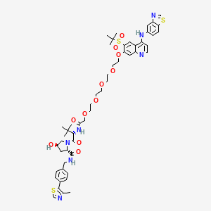 Chemical structure of PROTAC RIPK degrader-2