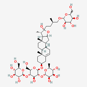 Chemical structure of Protodeltonin