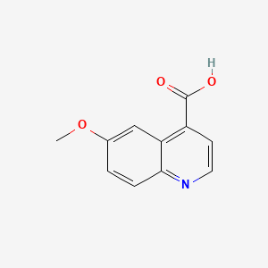 Chemical structure of Quininic acid