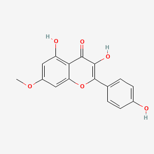 Chemical structure of Rhamnocitrin