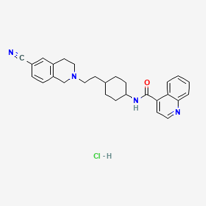 Chemical structure of SB-277011 hydrochloride