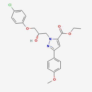 Chemical structure of SEC