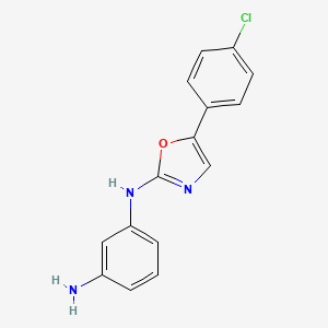 Chemical structure of SIRT7 inhibitor 97491