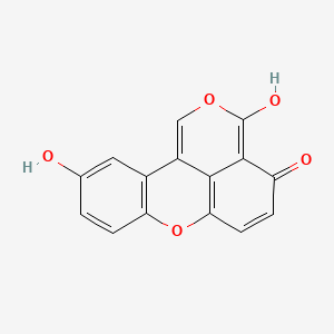 Chemical structure of Sparstolonin B