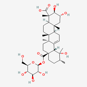 Chemical structure of Suavissimoside R1
